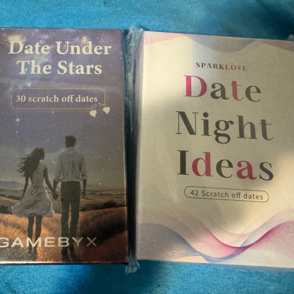 Date Night Ideas Scratch Off Game - Multicolor